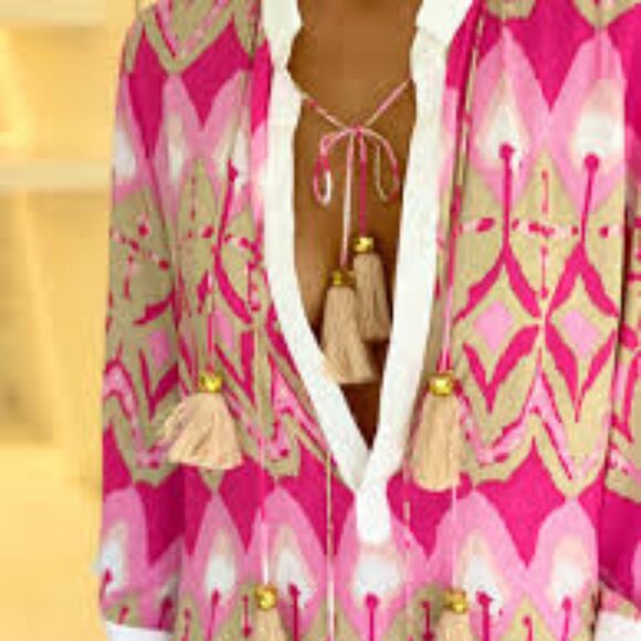 Feather and Find Centauri Kaftan in Heart Energy, S/M, NWT - Picture 2 of 6